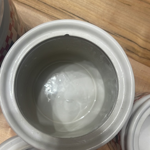 Coca-Cola ceramic canisters - Picture 7 of 10